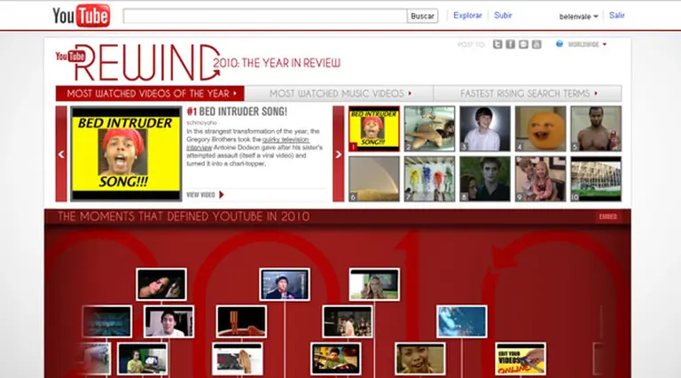 ¿Cuáles fueron los videos más vistos en YouTube en lo que va del año?