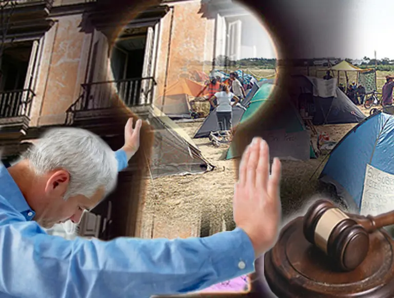 Usurpación de espacios: revelan cómo actuar en caso de ocupación de la propiedad privada