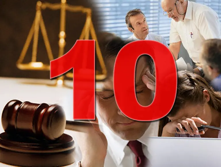 Cuáles fueron las diez sentencias laborales clave del 2010 que impactaron en el mundo empresario