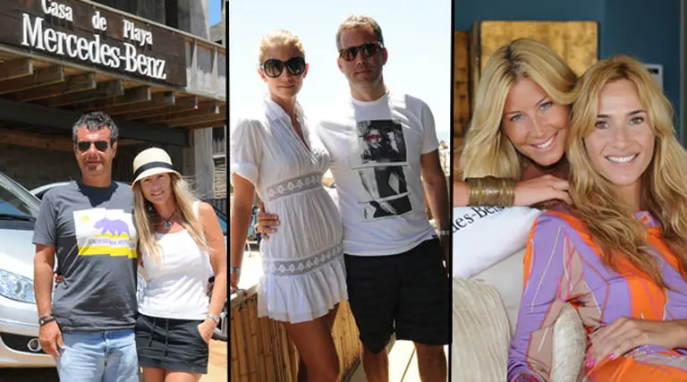 Famosos eligen la Casa de Playa de Mercedes Benz en Punta del Este