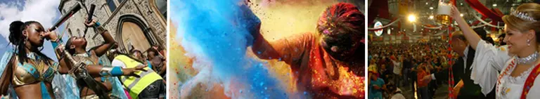 El Top 10 de festivales que deslumbran a los viajeros del mundo