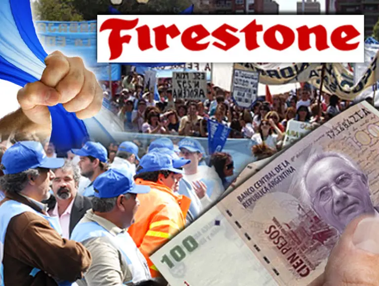 Cada empleado de la firma Firestone recibió casi 4.000 pesos por reparto de ganancias