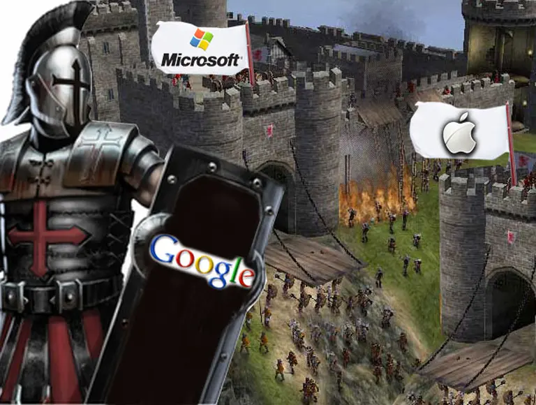 Google ahora prepara las armas para su "asalto final" a las "fortalezas" de Microsoft y Apple