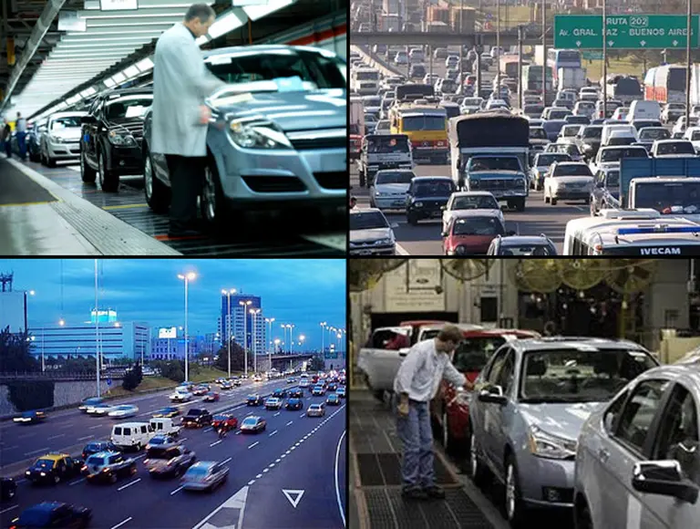 En sólo diez años, la flota de vehí­culos creció más de 65% en la Argentina