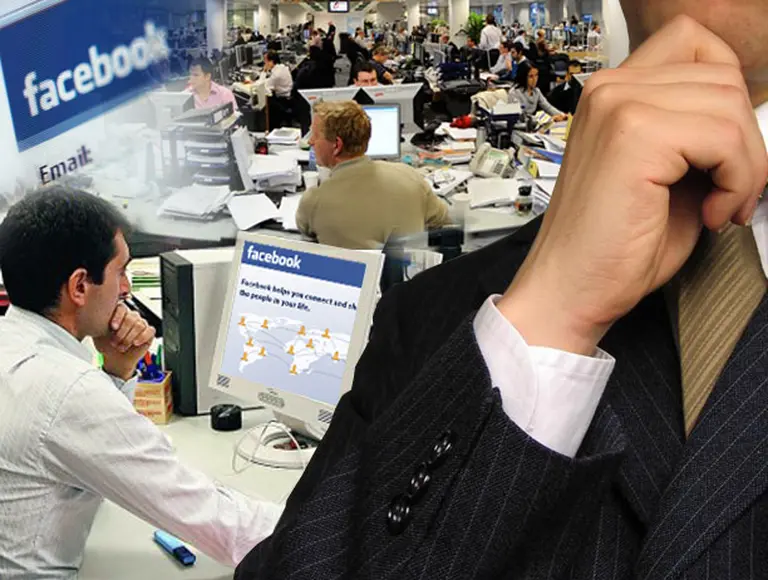 Facebook podrí­a indicar cómo usted se desempeña en su puesto de trabajo