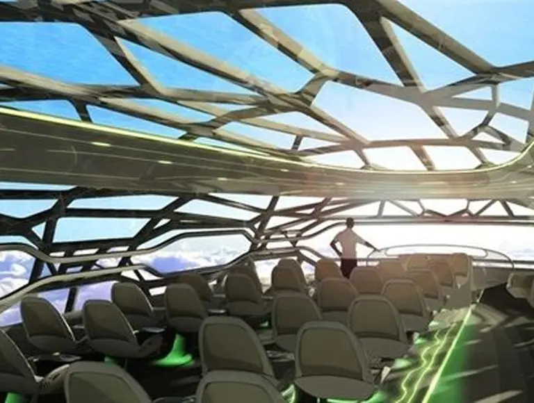 Así­ será el avión del futuro presentado por la europea Airbus