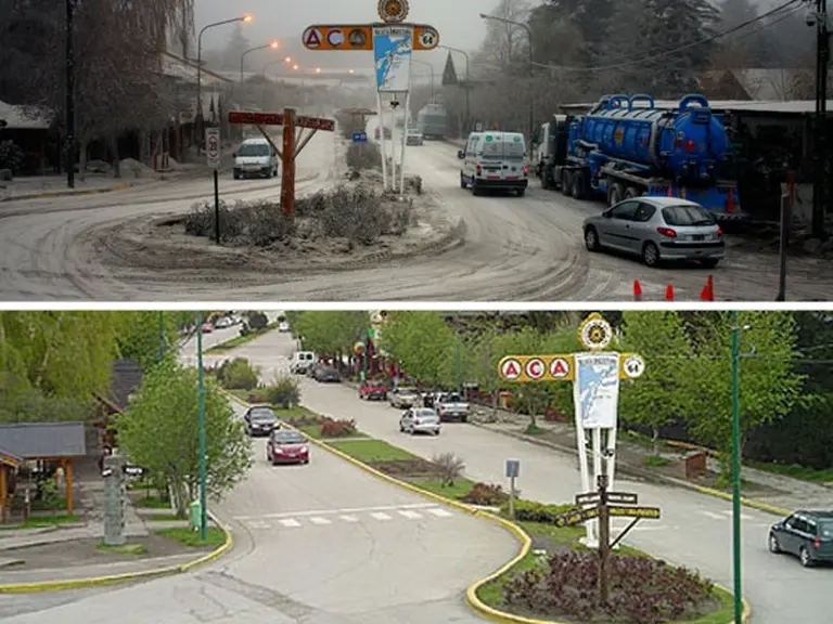 Declaran a Villa La Angostura "zona de desastre" por las cenizas