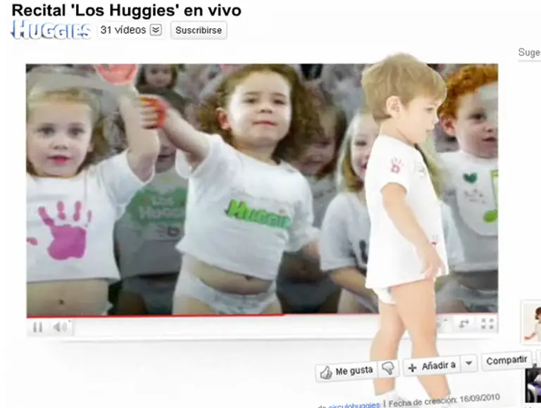 Huggies lanza un canal exclusivo en YouTube