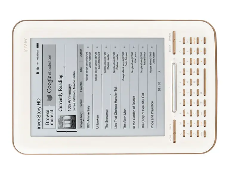 Google presenta su primer "e-reader" con Google eBooks integrado