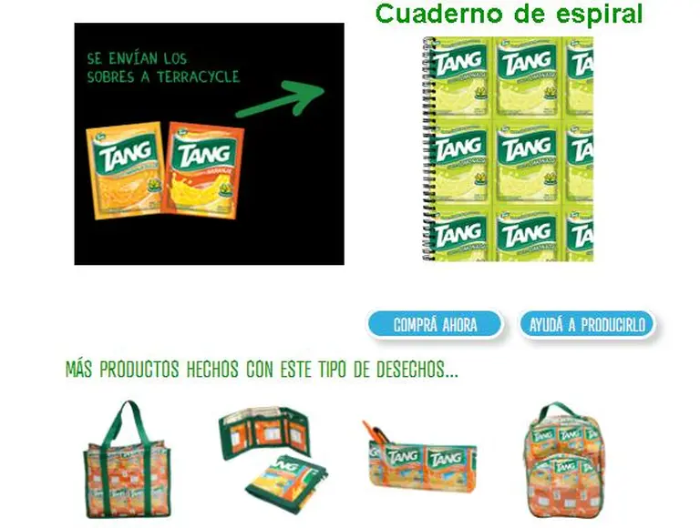 Tang y TerraCycle siguen adelante con su programa de acciones sustentables