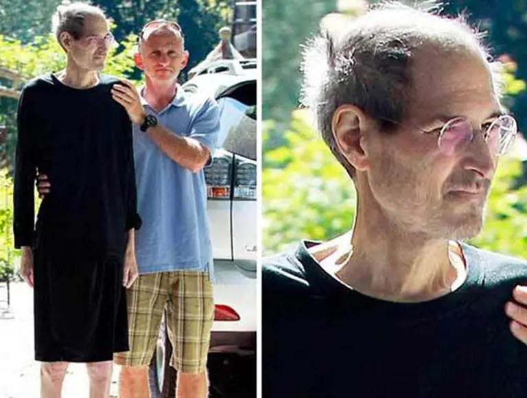 Difunden una impactante foto de Steve Jobs, donde se lo ve muy desmejorado tras su renuncia a Apple