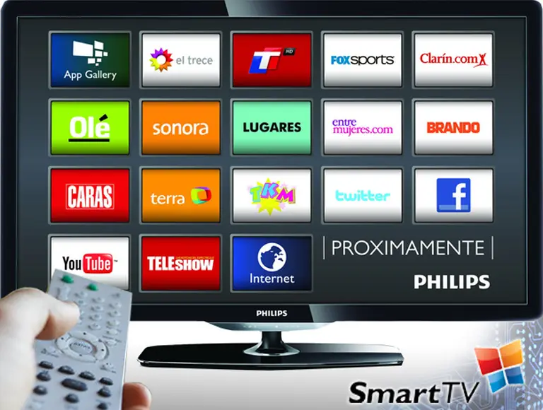 Philips ahora sale a pelear el mercado de "televisores inteligentes" con modelos fueguinos y socios locales
