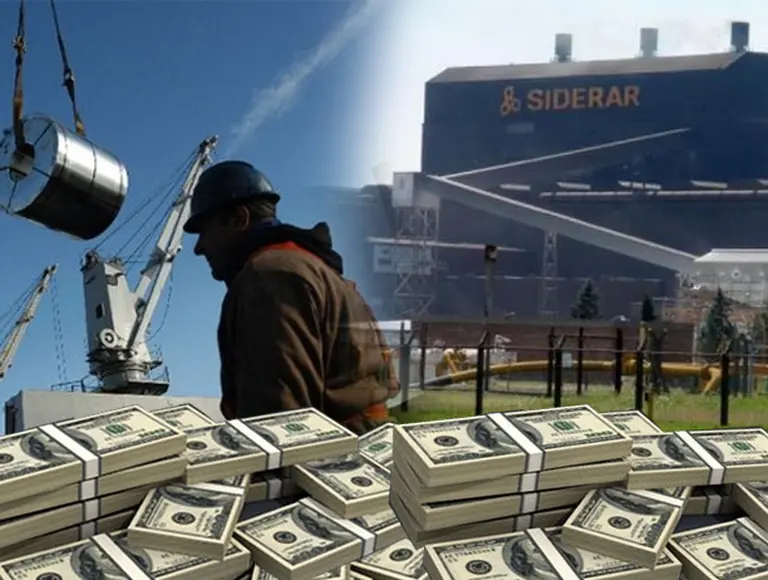 Las ganancias de Siderar cayeron un 62 por ciento