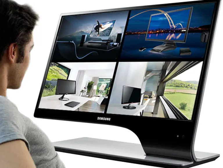 Los monitores apuntan a sobrevivir en la era "post PC" con pantallas más poderosas