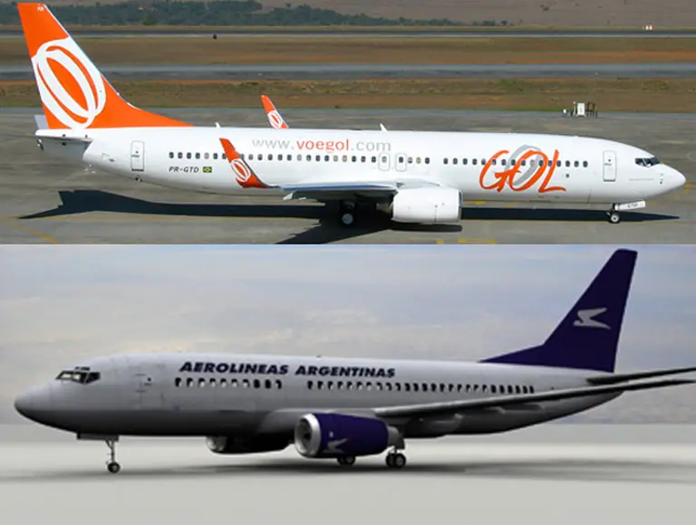 Aerolí­neas Argentinas y Gol firmaron un acuerdo para compartir vuelos