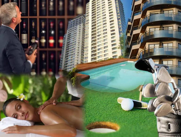 Del sauna a la pileta contra corriente: estos son los amenities "más curiosos" que vienen en edificios top