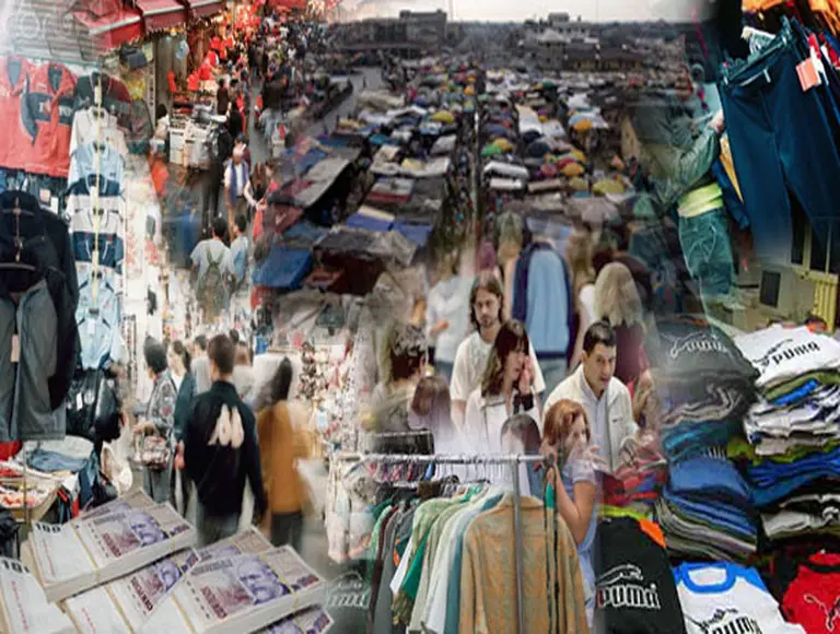 La Salada: en cuestión de horas levantaron más de 10.000 puestos de la mega feria