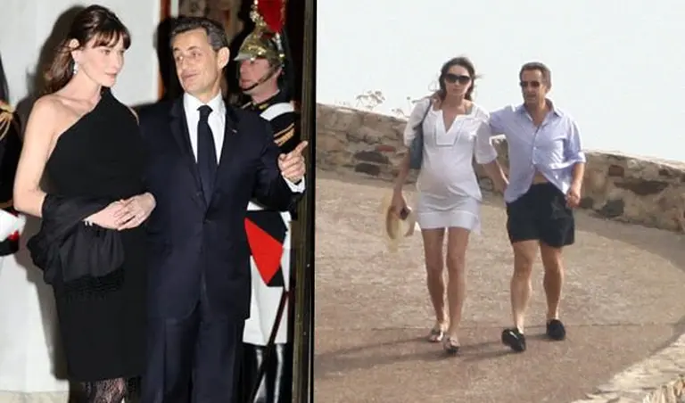 Sarkozy y Carla Bruni revelaron el nombre de su hija recién nacida