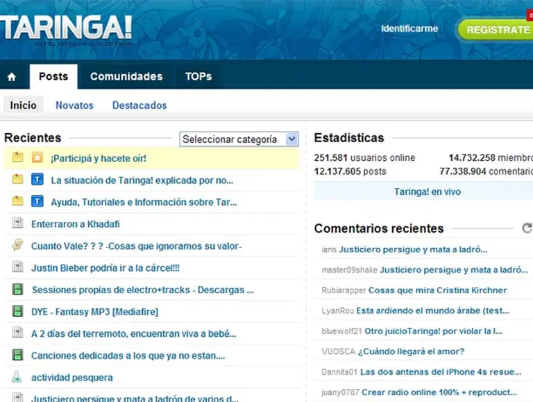 Taringa se defiende: aseguran que no hay "argumentos fuertes" contra ellos