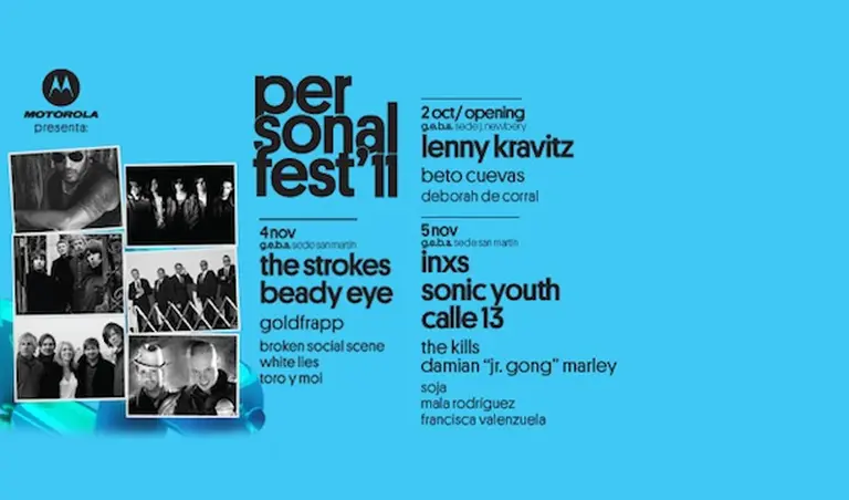 Con la lista de artistas confirmada, el Personal Fest 2011 busca conquistar a Argentina