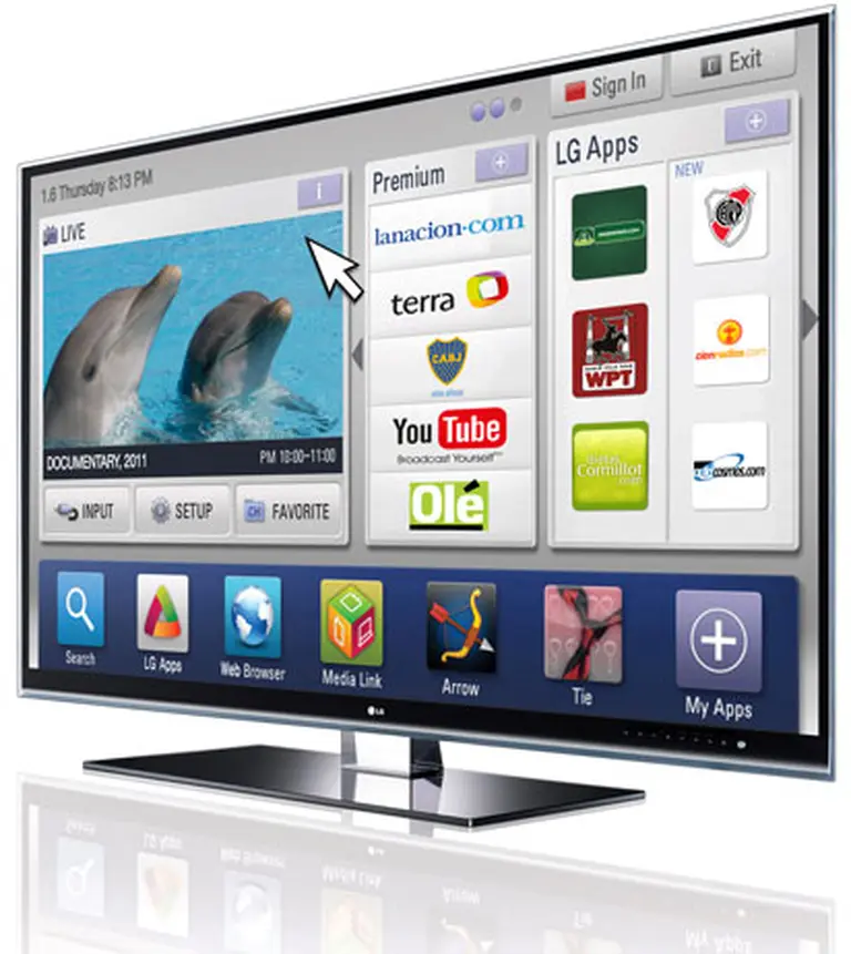 LG incorpora contenidos audiovisuales del Estado en su plataforma "Smart TV"