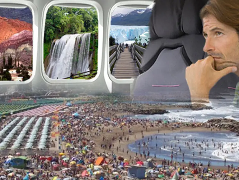 Por menos viajes internos, cayó 2,6% el turismo en mayo último