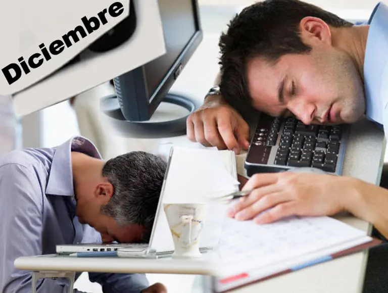 Efecto diciembre: el cuerpo pasa su "factura anual" y el "sí­ndrome de fin de año" repercute en el trabajo