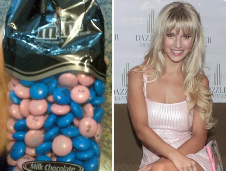 La dulce Luisana: M&M hizo confites con su nombre y el de Bublé