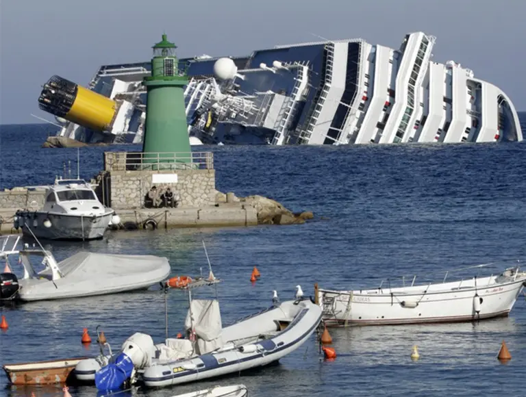 Diez curiosidades sobre el hundimiento del Costa Concordia