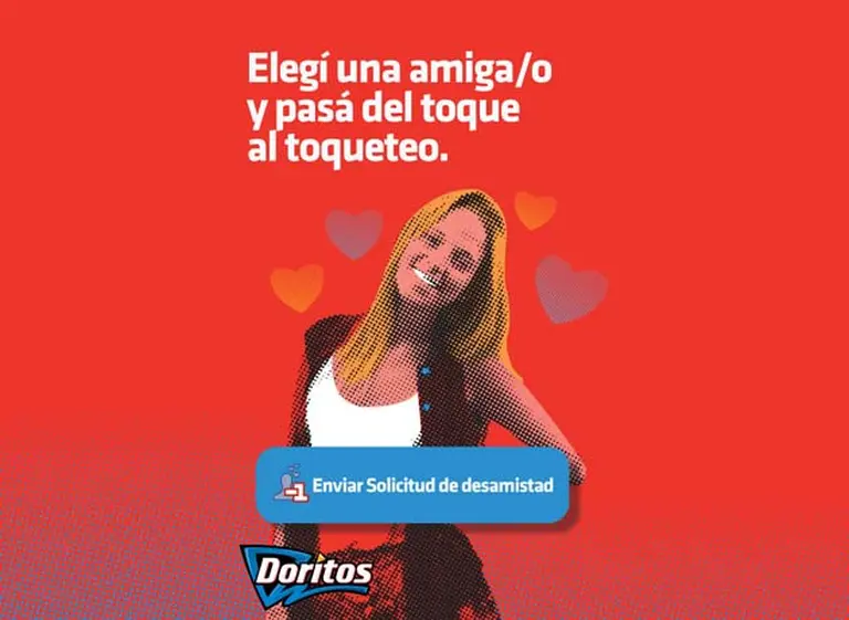 Doritos propone la solicitud de "desamistad" para San Valentí­n