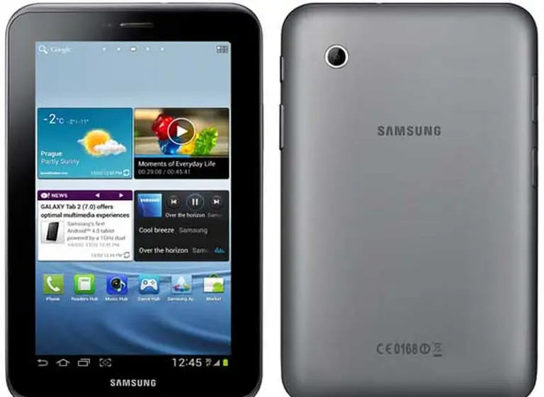 Samsung presenta su nueva tableta Galaxy Tab 2 con Android 4.0