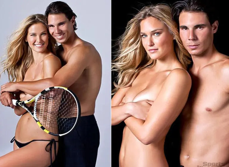 Rafa Nadal y Bar Refaeli derrochan sensualidad en una sesión de fotos para Sports Illustrated