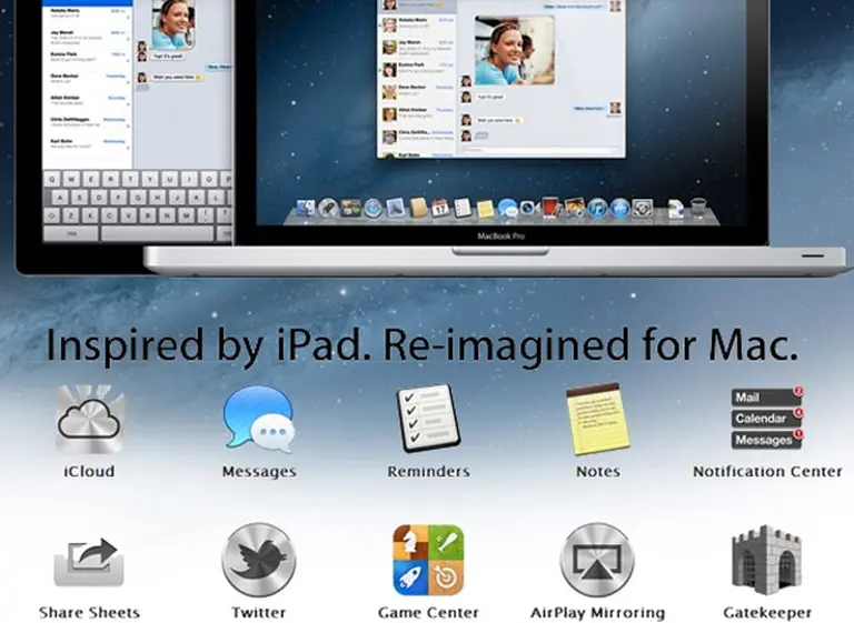Mac OS X Mountain Lion: el nuevo sistema operativo inspirado en la iPad