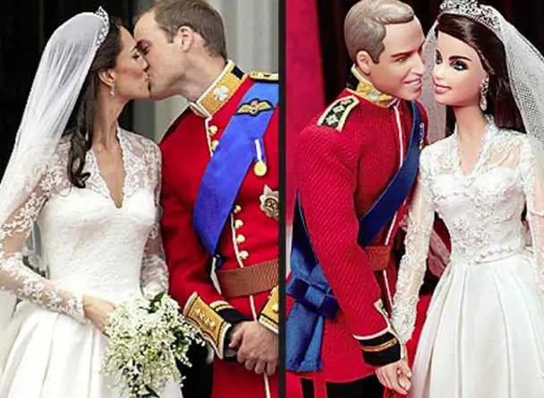 Un negocio "real": salieron a la venta los muñecos del prí­ncipe Guillermo y Kate Middleton