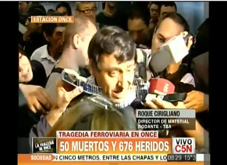 La empresa TBA dice que "es poco probable que un tren se quede sin frenos"