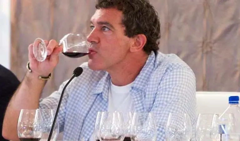 Antonio Banderas presentó sus vinos en Miami