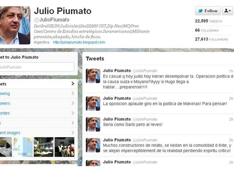 Julio Piumato, sobre Moyano: "Si Hugo llega a hablar, ¡Prepárense!"