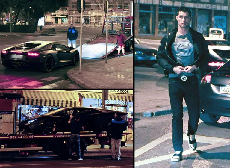 Cristiano Ronaldo pagó 350.000 euros por un Lamborghini pero se quedó a pie