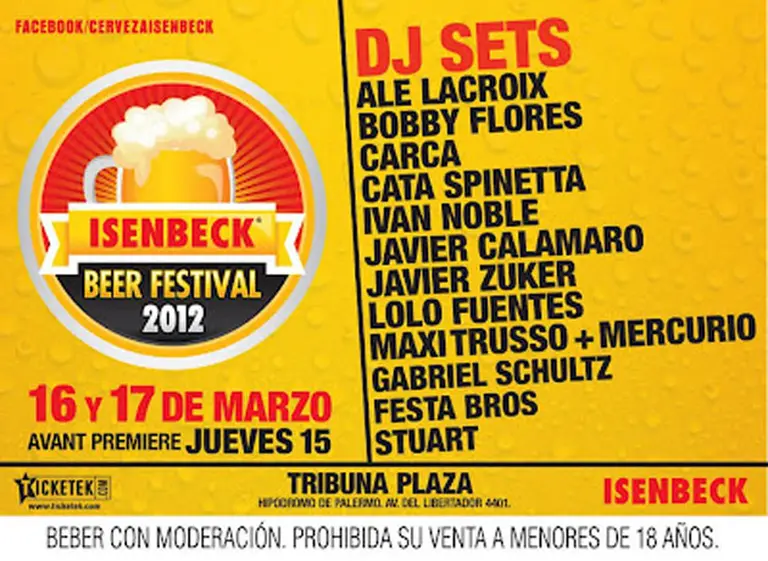 Isenbeck Beer Festival: vuelve el festival de la cerveza para compartir con amigos