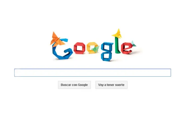 Un "doodle" para armar: Google celebra el arte japonés del origami