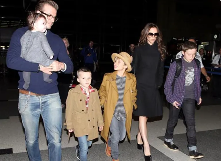 David Beckham, el papá "celebrity" con más estilo