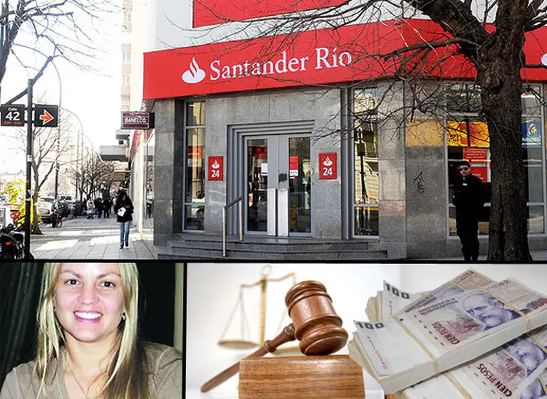 El banco le pagará a Carolina Pí­paro casi dos millones de pesos de indemnización