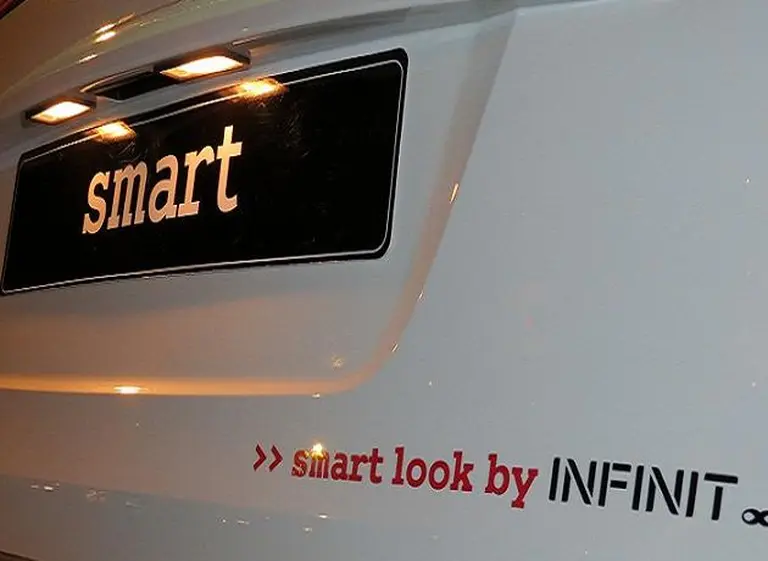 Smart lanzó una edición especial de 20 unidades con el sello de Infinit
