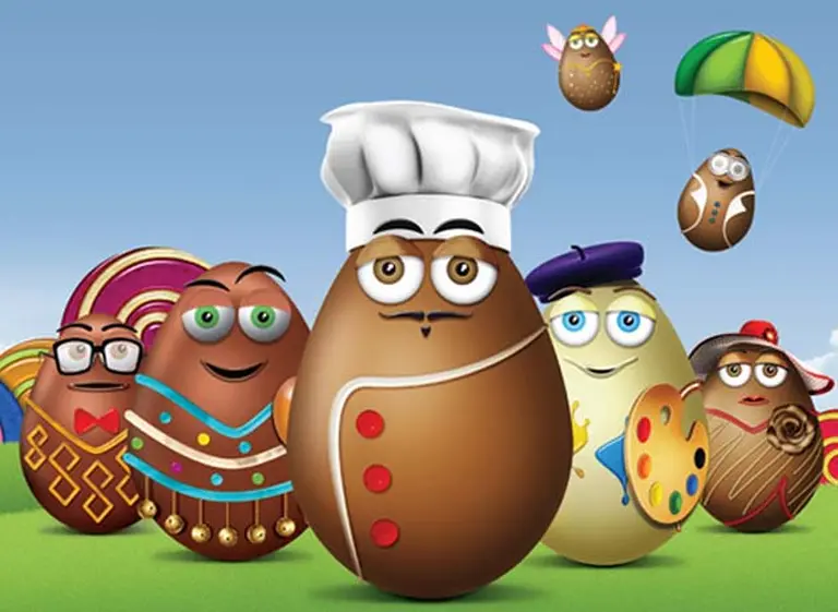 El Conejo de Pascuas y siete huevos de chocolate hacen "más felices" las compras en Jumbo