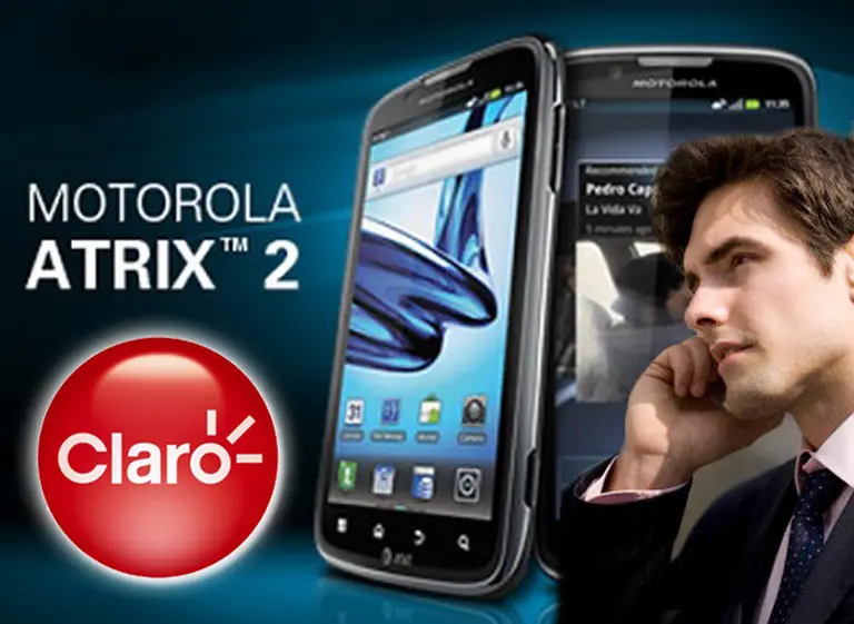 Con el Atrix 2, Motorola y Claro vuelven a apostar por los "supercelulares"