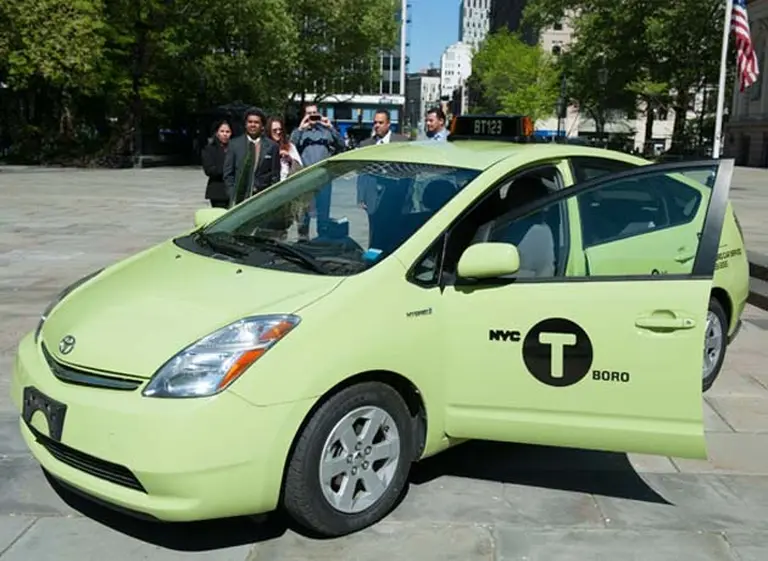 Nueva York presentó sus nuevos taxis que homenajean a la Gran Manzana