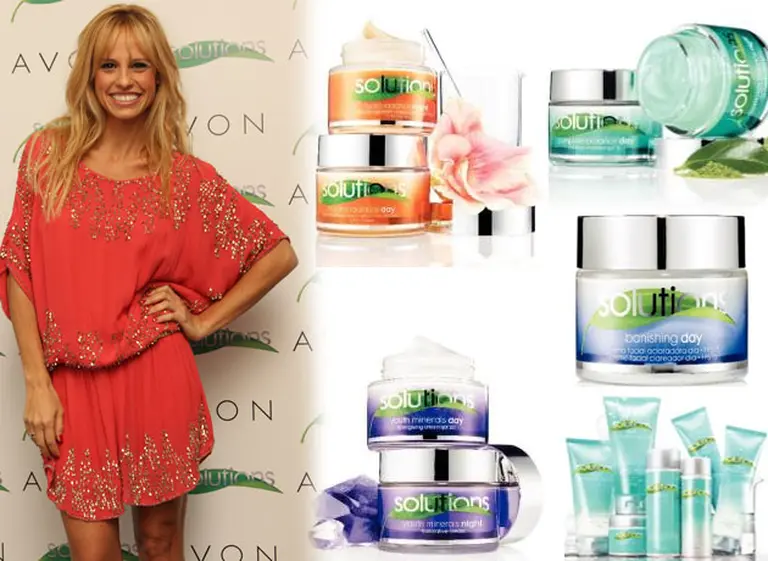 De la mano de Mariana Fabbiani, Avon presentó su nueva lí­nea Solutions