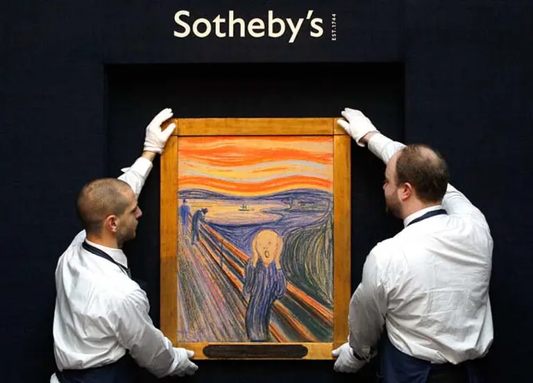 "El Grito" rompió el récord y se transformó en el cuadro más caro de la historia