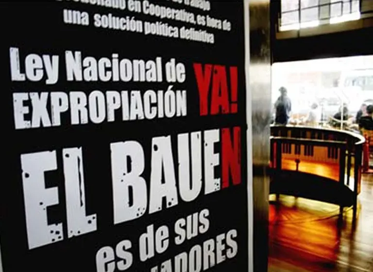 La Justicia dispuso el desalojo del hotel Bauen