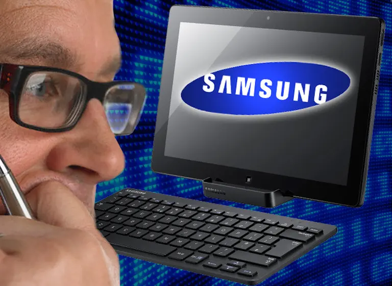 La computadora "convertible" de Samsung mezcla caracterí­sticas de tabletas y notebooks